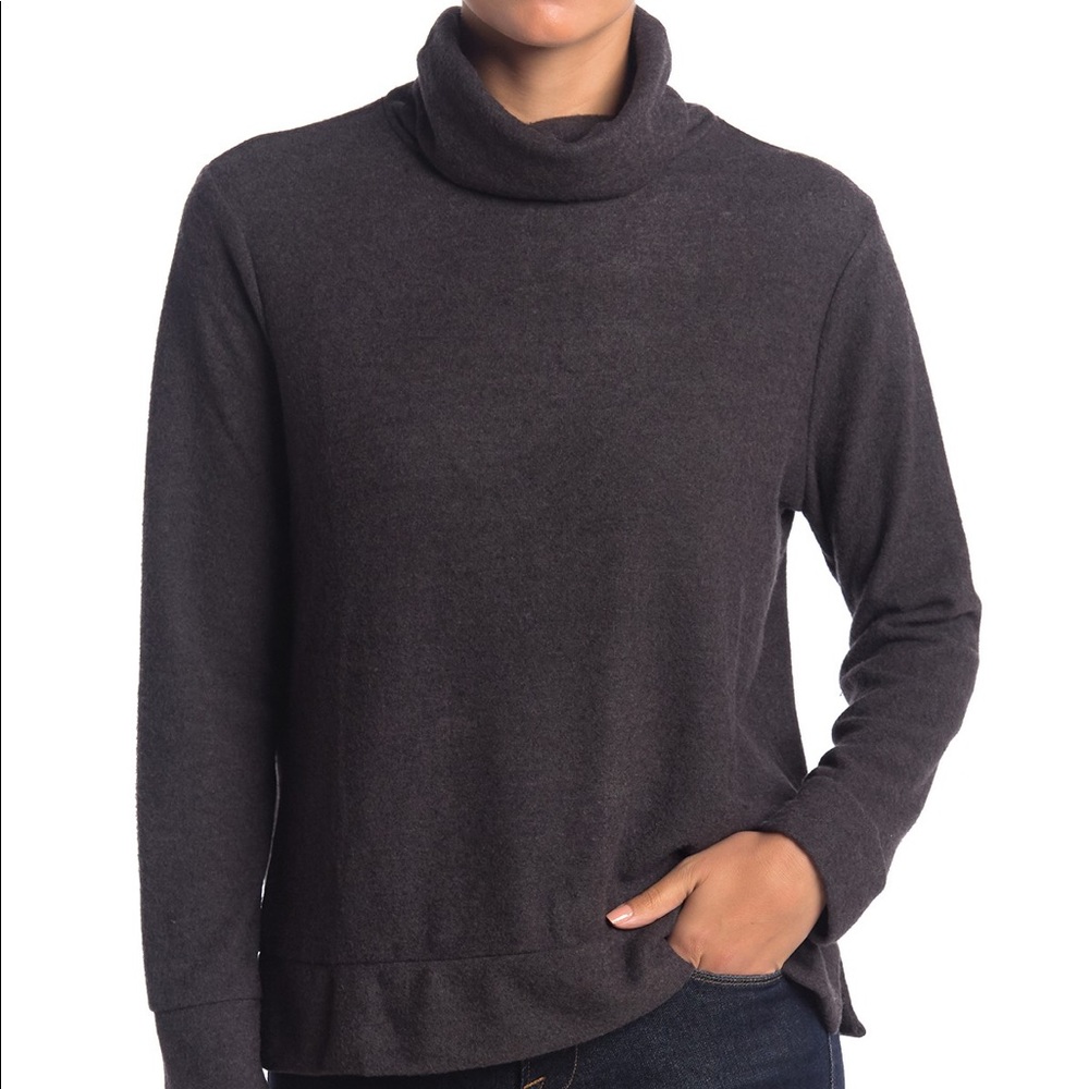 Workshop Nordstrom Solid Knit Turtleneck Pullover - Picture 5 of 5